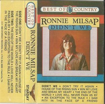 Ronnie Milsap - Didn&#39;t We - Cassette - £15.71 GBP