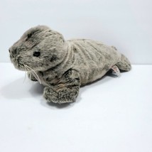 Unipak Realistic Baby Gray Brown Seal Plush Stuffed Animal Ocean Arctic 13" L - $22.76