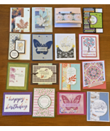 STAMPIN&#39; UP Handmade All Occasions Greeting Cards - Lot of 16 - €21,71 EUR