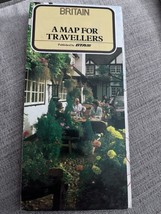 Britain A Map For Travelers 1982 - £7.98 GBP