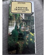 Britain A Map For Travelers 1982 - £7.63 GBP