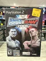 WWE SmackDown vs. Raw 2006 (Sony PlayStation 2, 2005) PS2 Complete Tested! - £12.65 GBP