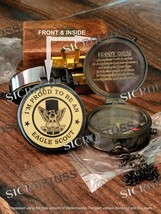 Brass Compass for Eagle Scout | Boy Scout Oath Compass | Be Prepared Eag... - £23.91 GBP