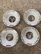 Vintage Kellogs Cereal Bowls 4 Series Bowls 1996 6 1/2" Set Of (4) - $23.00