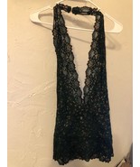NWT Frederick&#39;s of Hollywood SZ Small Jessica Lace Green Chemise Retails... - €8,58 EUR