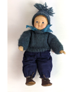 German Porcelain Kein Spielzeug Boy winter Collectible Doll, 10&quot; - £7.78 GBP