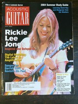 Acoustic Guitar Magazine April 2004 - Rickie Lee Jones - Darrell Scott - £4.65 GBP