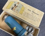 Rare VINTAGE ALUMINUM CAKE DECORATOR IN BOX with Instructions - $7.92