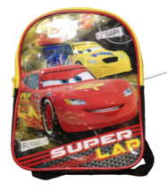 Disney Cars Flying Lap Super Lap Kids School Backpack NEW With Tags - $7.39
