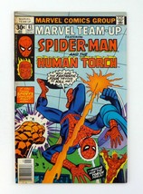 Marvel Team-Up #61 Marvel Comics Spider-Man &amp; Human Torch VF- 1977 - £5.21 GBP