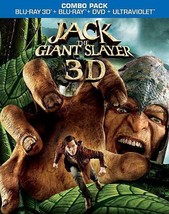 Jack The Giant Slayer 3D Blu Ray 3D + Blu Ray New! B EAN Stalk Princess, Epic Hero - £13.83 GBP