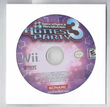 Nintendo Wii Dance Dance Revolution Hottest Party 3 video Game Disc only - £11.52 GBP