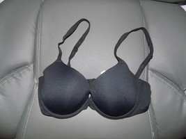 Victoria&#39;s Secret Pink Black Wear Everywhere Demi Bra Size 34D - £20.00 GBP