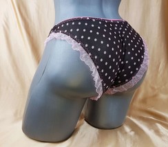 Polka Dot Panties, Tulle Lingerie, Women Panties, Fetish Panties, Sexy Panties,  - £15.36 GBP