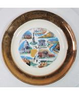 Vintage Arkansas Eggshell Nautilus USA E56N5 Historic Collector Plate 10... - €18,83 EUR