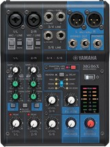 Yamaha MG06X Six channel audio mixer with Special Effects. - $220.16
