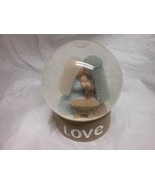 Crossroads &quot;Nativity Scene - Love&quot; Snow Globe 4 1/2&quot; H - $41.56 CAD
