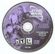 Star Wars Galaxies - An Empire Divided Disc 1-3 Microsoft Windows PC CD - $11.00