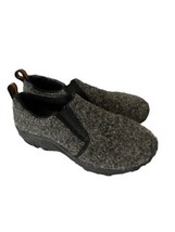 MERRELL Womens Shoes JUNGLE MOC Slip On Grey Wool Casual Comfort Round T... - $25.91
