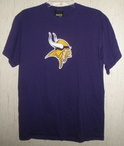 EXCELLENT MENS COLLECTIBLE Reebok MINNESOTA VIKINGS #4 FAVRE PURPLE T-SH... - £14.88 GBP