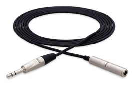 HOSA HXSS-025 Pro Headphone Extension Cable, REAN 1/4 Inches TRS to 1/4 ... - $937.79 MXN