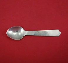 Maciel Mexican Mexico Sterling Silver Tea Caddy Spoon Handmade 4 3/8&quot; - £46.00 GBP