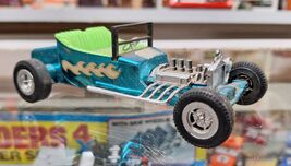  ZEE TOYS FORD MOD RAT ROD HOT ROD CAR PLASTIC TOY 1960s IN GREEN - $49.95