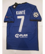 N&#39;Golo Kante #7 Chelsea FC UCL Final Stadium Blue Home Soccer Jersey 202... - €76,92 EUR