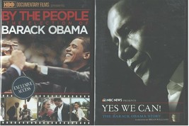 Black History: Barack Obama-By The People(Election)+Yes We Can(Story)- New 2 Dvd - £11.86 GBP