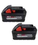 Milwaukee 48-11-1865 M18 RedLithium High Output XC6.0 Battery Pack - Two... - £208.73 GBP