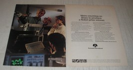1991 Rockwell International Ad - counting on Brian to produce a Nobel Prize - £14.60 GBP