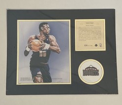 1994 Dikembe Mutombo Denver Nuggets Matted Lithograph Art Print Photo Poster - £14.91 GBP