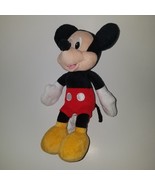 Mickey Mouse Plush Disney Junior Just Play Red Ribbed Shorts - £6.58 GBP