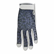Surprizeshop Ladies Leather Cheetah Sun Golf Glove. Black or Navy. All Sizes - £14.96 GBP