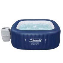 Coleman Atlantis SaluSpa 140 AirJet Square 4-6 Person Inflatable Hot Tub, Blue - £700.85 GBP