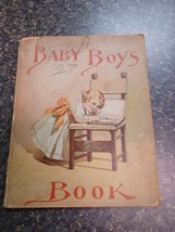 Antique Book M. A. Donohue &amp; Company Baby Boys Book 1894 - £29.59 GBP