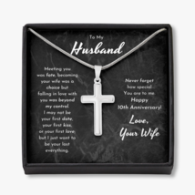 To My Husband 10 Year 10th Wedding Anniversary Gift, For Husband From Wife Gift - £35.96 GBP+