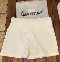 NIP CHRLeisure White Compression Shorts Size M - £18.75 GBP