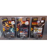 Vintage 1997 Johnny Lightning Lot of 3 Kiss Die Cast Cars New In The Pac... - £35.39 GBP
