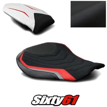 MV Agusta F4 Seat Covers 2010-2016 2017 2018 2019 2020 Black White Luimoto Suede - £270.96 GBP