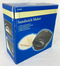 Electric Sandwich Maker Black Walmart Snack Maker Model JS3288 NEW - £23.73 GBP