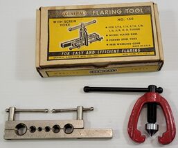 MM) Vintage General No 150 Tube Flaring Tool with Screw Yoke - $19.79