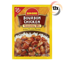 12x Packets Sun Bird Bourbon Chicken Seasoning Mix | Authentic Taste | 1... - $30.16