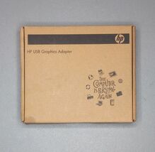 HP NL571AA USB to DVI to VGA External Graphics Adapter 584670-001 NEW - $14.85
