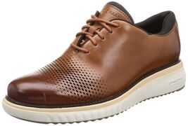 Cole Haan Men Zerogrand Eon Wing Oxford British Tan/Dark Roast/Sand C33364 - $90.00