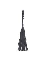 Travel-Sized Black Chap Hide Flogger - Soft Leather  - $30.00