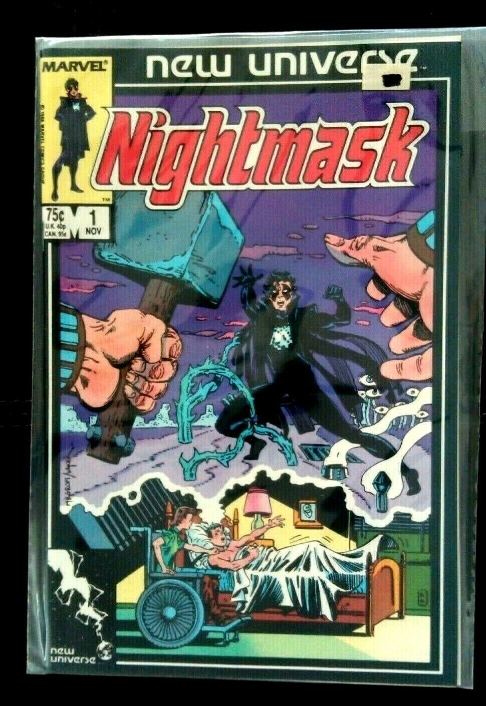 Nightmask - 4 Issue Lot  #1-4 Marvel / New Universe 1986-1987 VF  - $2.66