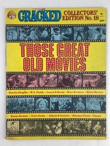 VTG Cracked Humor Magazine 1977 #18 Those Great Old Movies No Label - £7.38 GBP