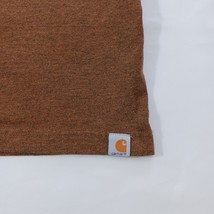 Carhartt 105181 B00 Relaxed Fit Mens Saw Print Graphic Wulnut Heather T-Shirt L image 5