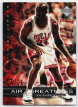 Michael Jordan 1999-2000 Upper Deck AIR OF GREATNESS #138 Chicago Bulls - £3.37 GBP